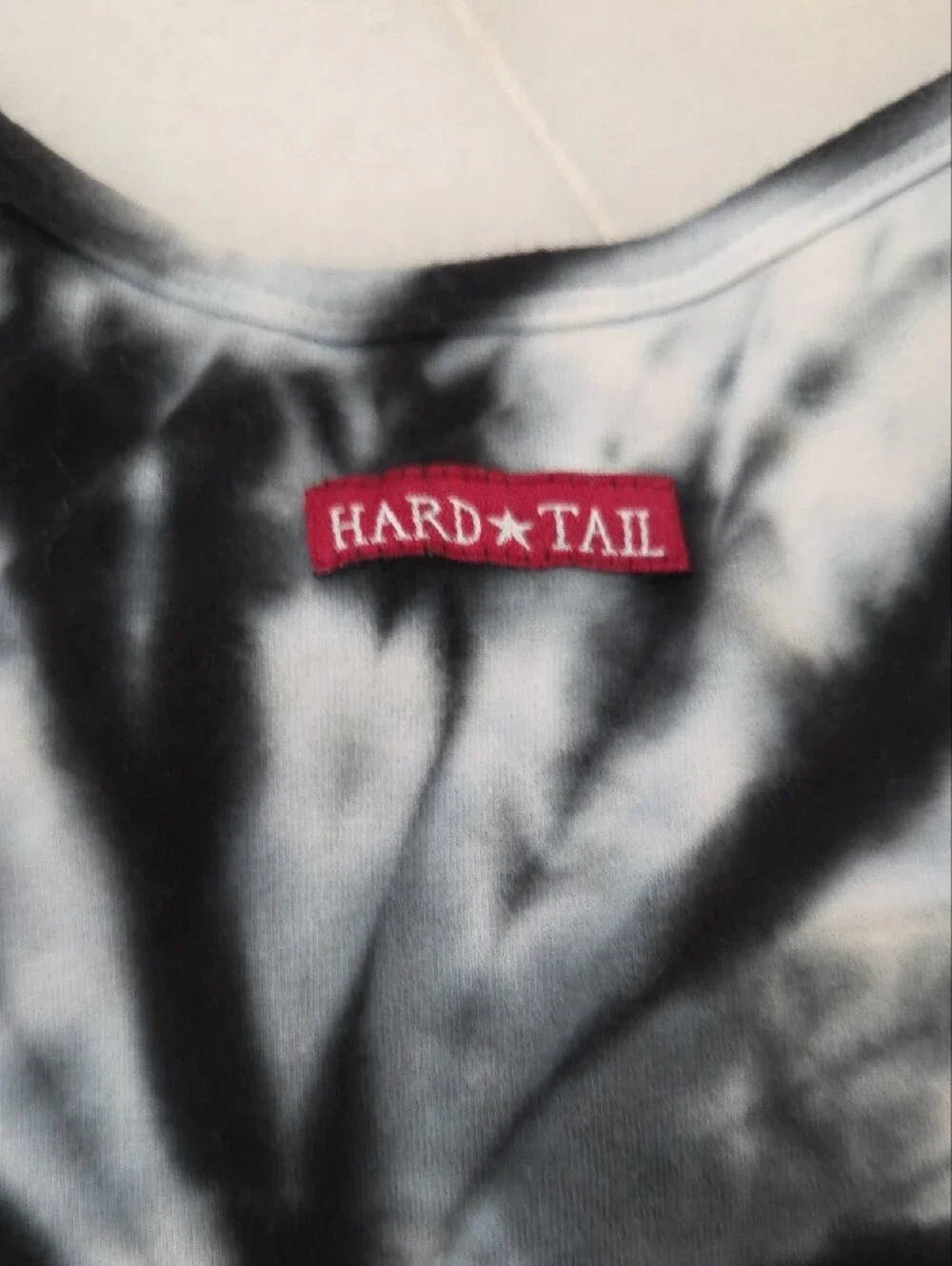 Hard  Tail  Black & White Tie-Dye Tank One-Piece EXCELLENT CONDITION!